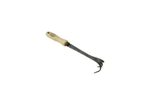 De Wit Bio Vultivator 3 Tands Met Essen Handvat 14 Centimeter
