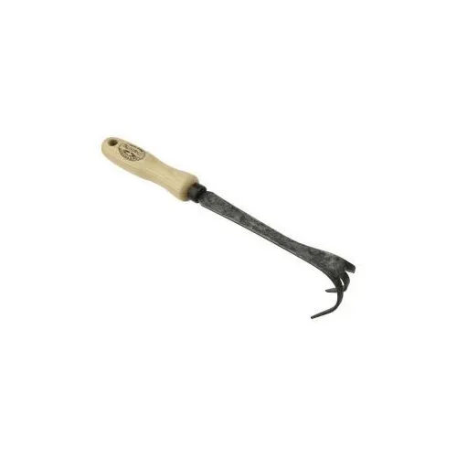 De Wit Bio Vultivator 3 Tands Met Essen Handvat 14 Centimeter
