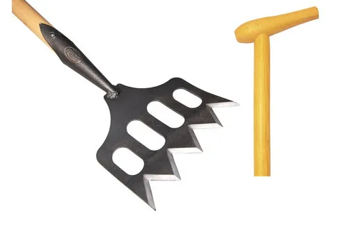 De Wit Spork schoffel 18cm essen steel 170cm