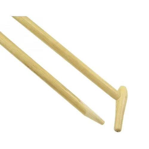 De Wit Schoffelsteel 140 cm x 28 mm met vaste hilt