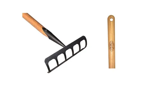 De Wit Schoffelhark Met Essen Steel 170 Centimeter