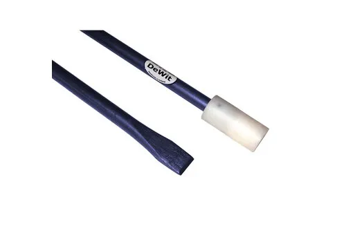 De Wit Stootijzer 140 x 2,8 Centimeter Met Nylon Dop