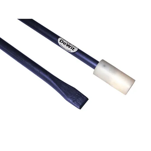 De Wit Stootijzer 140 x 2,8 Centimeter Met Nylon Dop