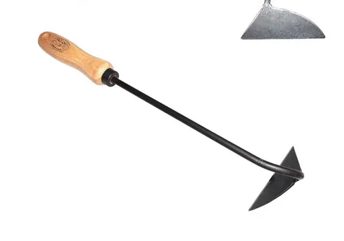 De Wit Rechtshandige gesmede schrepel 12 cm met essen handvat 14 cm