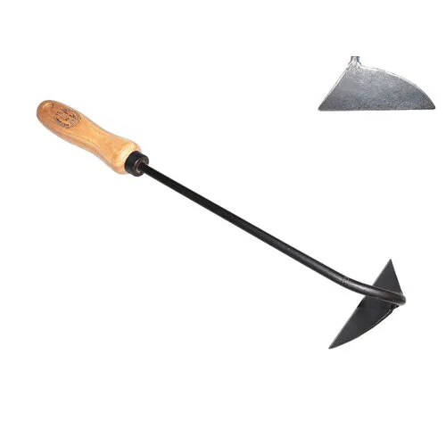 De Wit Rechtshandige gesmede schrepel 12 cm met essen handvat 14 cm