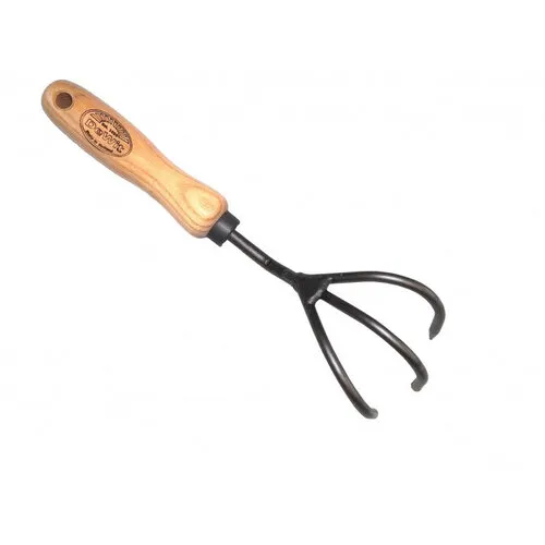 De Wit Cultivator 3 Tands Met Essen Handvat 14 Centimeter