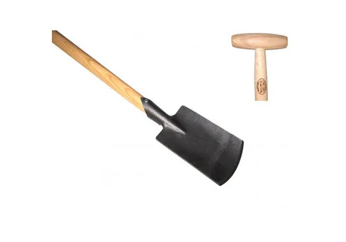 De Wit Handspade Met Essen T-steel 80 Centimeter
