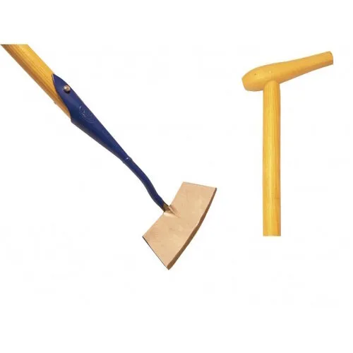 De Wit Schoffel gesmeed recht 16cm, steel 170cm