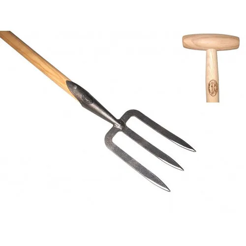 De Wit Handgreepje Met Essen T-steel 80 Centimeter