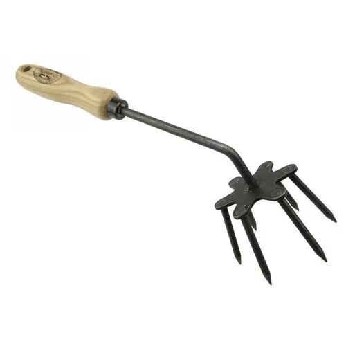 De Wit Tuinwoeler met essen handvat | 14 cm