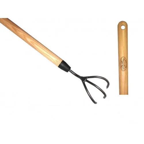 De Wit Cultivator met 3 tanden en essen steel 140 cm