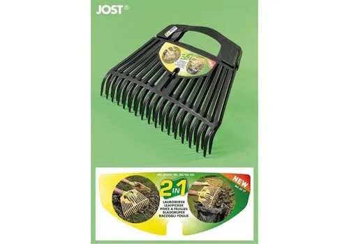 MM Eurotool Bladgrijper set van 2 stuks, zwart
