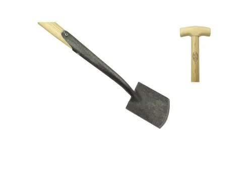 De Wit Damesspade Met Zwanehals En Essen Steel 75 Centimeter
