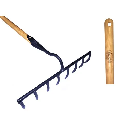 De Wit Bouwhark Met Essen Steel 170 Centimeter