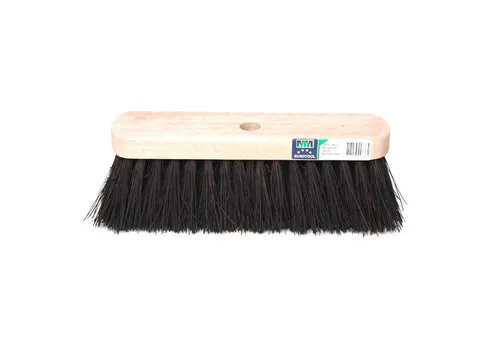 MM Eurotool Straatbezem bassine zwart | 29 cm