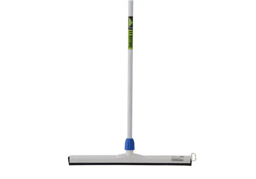 MM Eurotool Vloertrekker Kunststof 55 Centimeter Zwart Rubber Met Steel 140 Centimeter