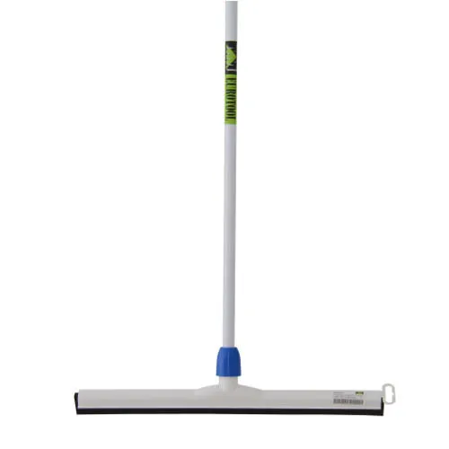 MM Eurotool Vloertrekker Kunststof 55 Centimeter Zwart Rubber Met Steel 140 Centimeter