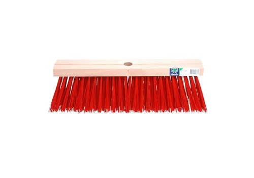 MM Eurotool Bezem FSC 41 Centimeter Kunstvezel Rood