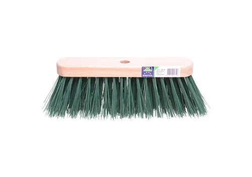MM Eurotool Straatbezem FSC kunstvezel groen | 29 cm