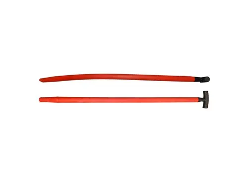 MM Eurotool Schopsteel Met Kruk Glasfiber Gebogen 110 Centimeter