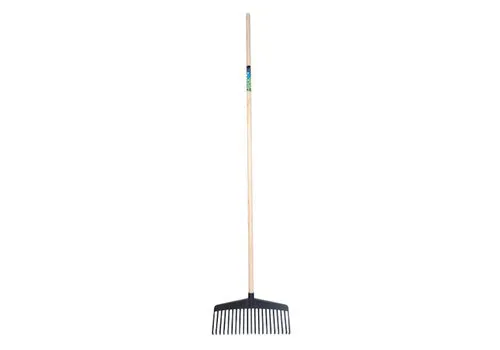 MM Eurotool Bladhark - PA 38cm zwart met steel 150cm