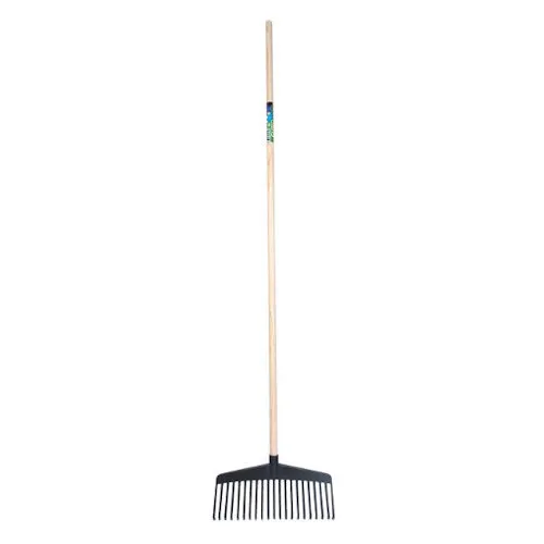 MM Eurotool Bladhark - PA 38cm zwart met steel 150cm