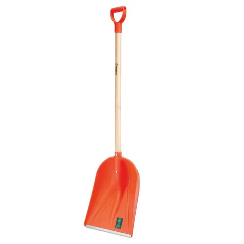 MM Eurotool Graanschop/ Sneeuwschop Oranje Kunststof Met D-steel