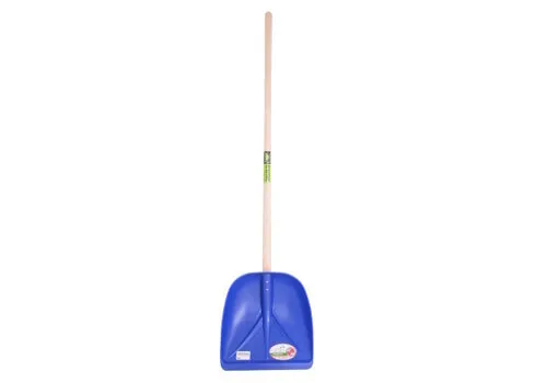 MM Eurotool Sneeuw/voerschep blauw met steel 130cm