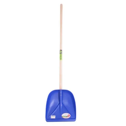 MM Eurotool Sneeuw/voerschep blauw met steel 130cm