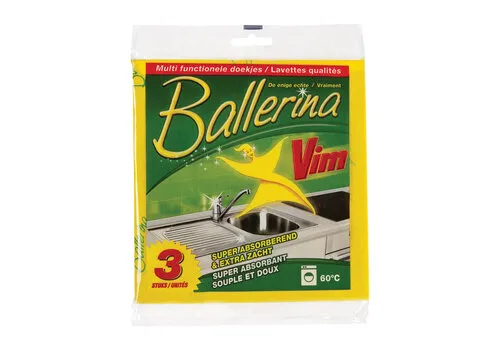 Vim Ballerina Gele Schoonmaakdoekjes