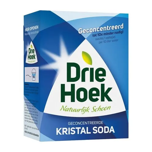 Driehoek Zeep Kristal Soda 600 Gram