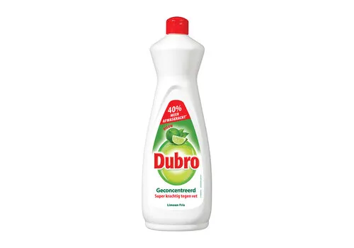 Dubro Afwasmiddel Limoen Fris 900 ML