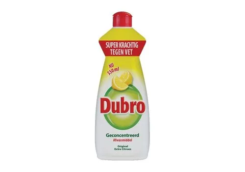 Dubro Afwasmiddel Original Extra Citroen 550 ML