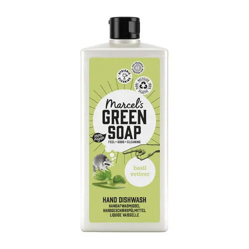 Marcel's Green Soap Afwasmiddel Basilicum En Vetiver 500 ML