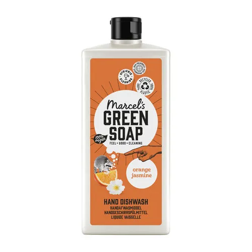 Marcel's Green Soap Afwasmiddel Sinaasappel En Jasmijn 500 ML