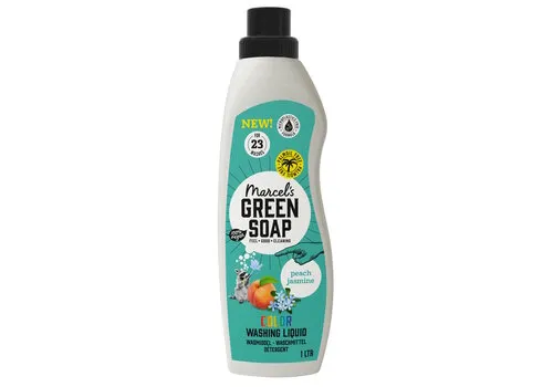Marcel's Green Soap Wasmiddel Kleur Perzik en Jasmijn 1000 ML