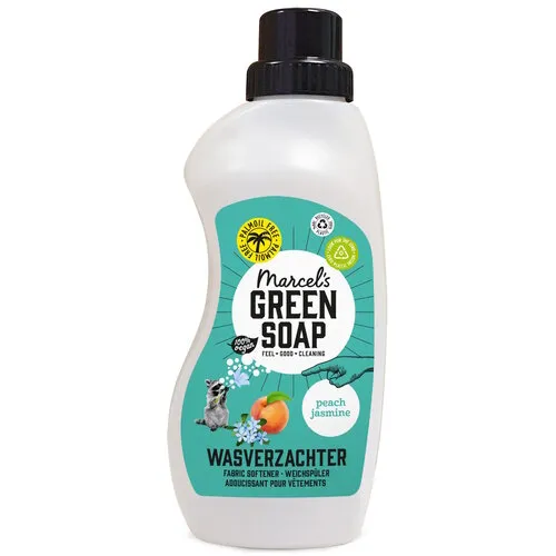 Marcel's Green Soap Wasverzachter Perzik en Jasmijn 750 ML