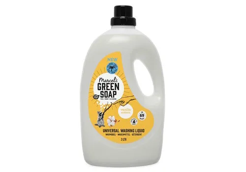 Marcel's Green Soap Wasmiddel Katoen En Vanille 3 Liter