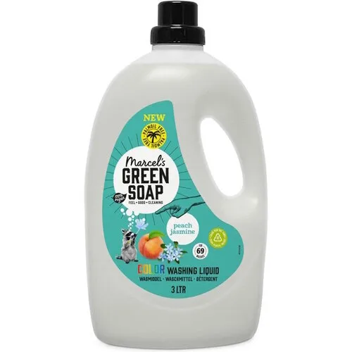 Marcel's Green Soap Wasmiddel Kleur Perzik & Jasmijn 3 Liter