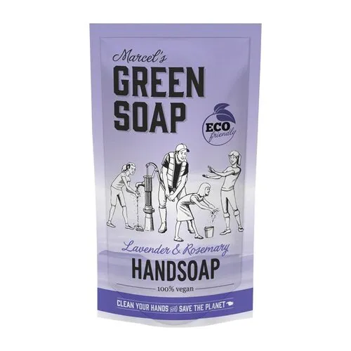 Marcel's Green Soap Handzeep Lavendel & Rozemarijn Navulling 500 ML