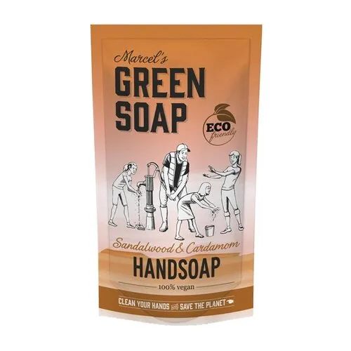 Marcel's Green Soap Handzeep Sandelhout & Kardemon Navulling 500 ML
