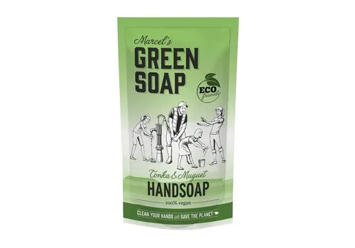 Marcel's Green Soap Handzeep Tonka & Muguet Navulling 500 ML