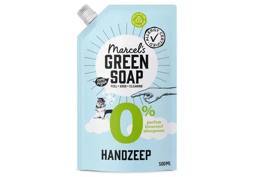 Marcel's Green Soap Handzeep 0% Navulling 500 ML