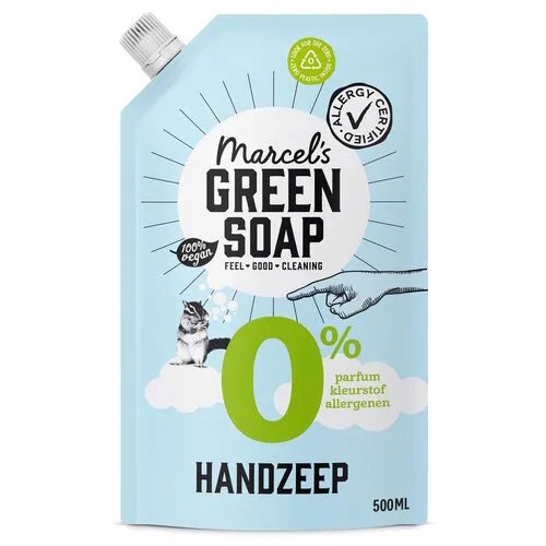 Marcel's Green Soap Handzeep 0% Navulling 500 ML