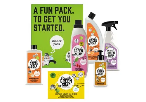 Marcel's Green Soap Dinner Pack 6 x 1 Stuks