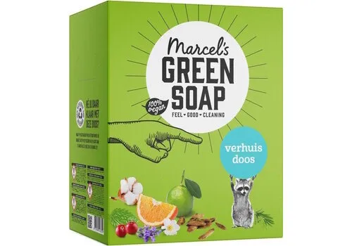 Marcel's Green Soap Verhuisdoos 8 x 1 Stuks