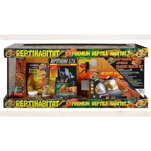 Zoo Med ReptiHabitat Juvenile Bearded Dragon Kit | 76 x 30 x 30CM