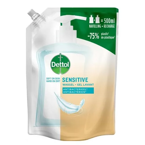 Dettol Wasgel Sensitive Navulling 500 ML