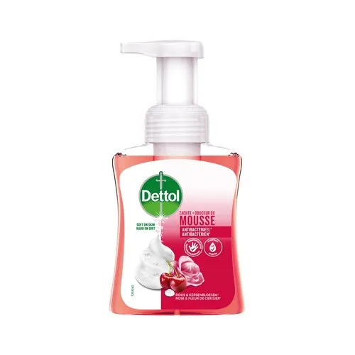 Dettol Handzeep Foam Rose Cherry 250 ML