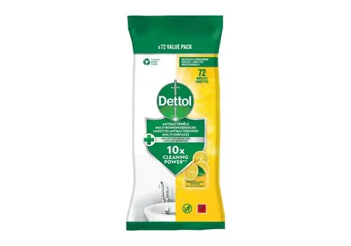 Dettol Doekjes Citrus 72 Stuks